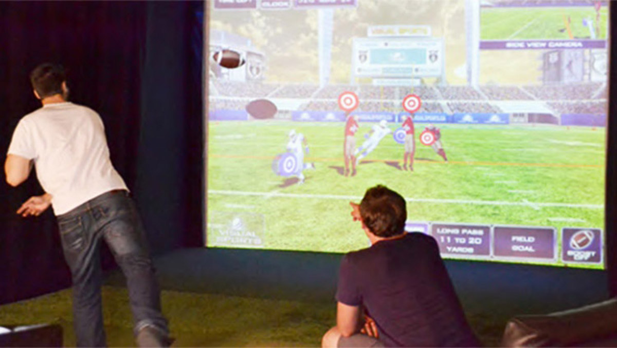 地震虚拟橄榄球挑战赛体验